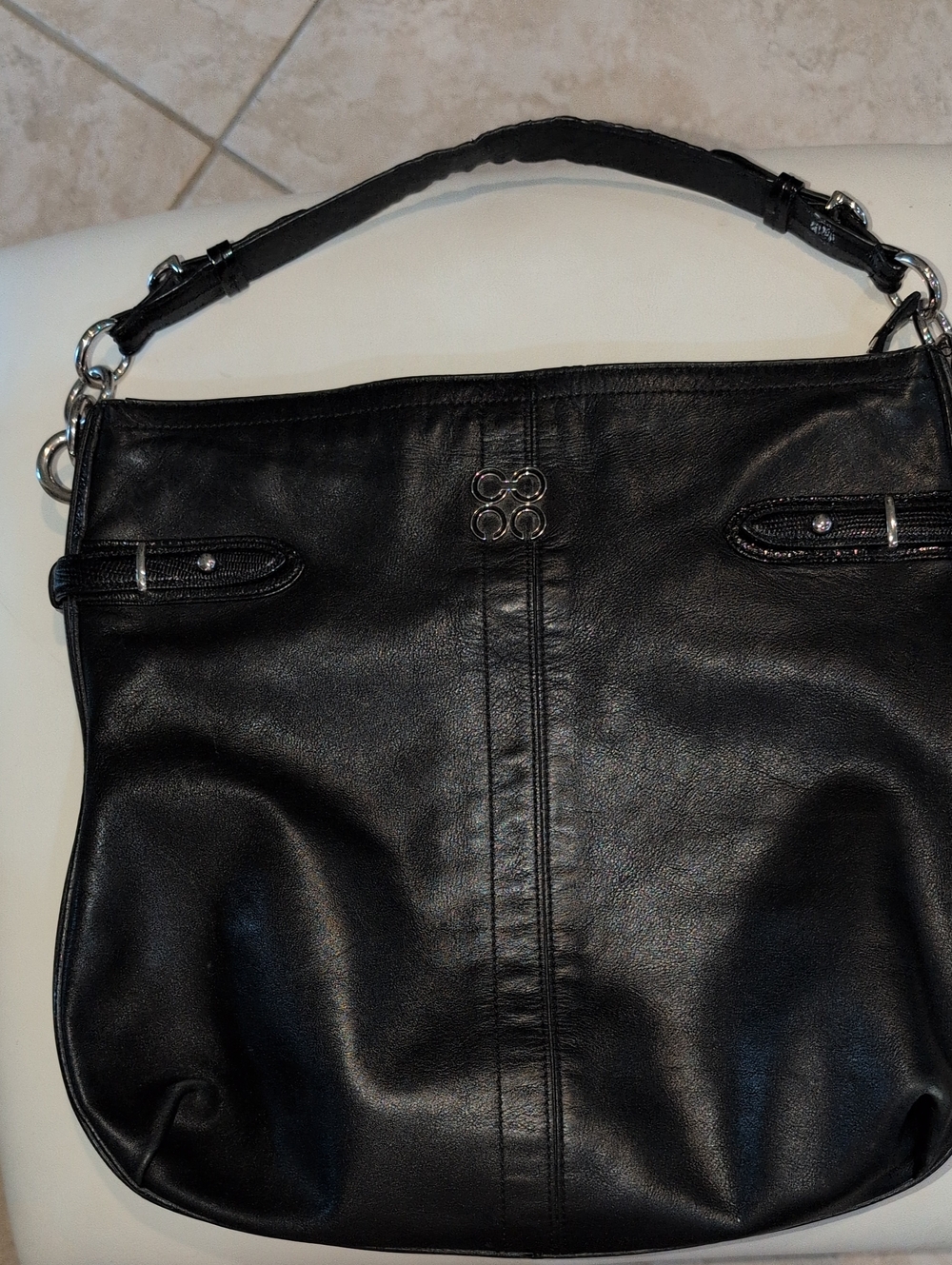 2011 Coach "Collette" Leather Hobo - Vintage #16413